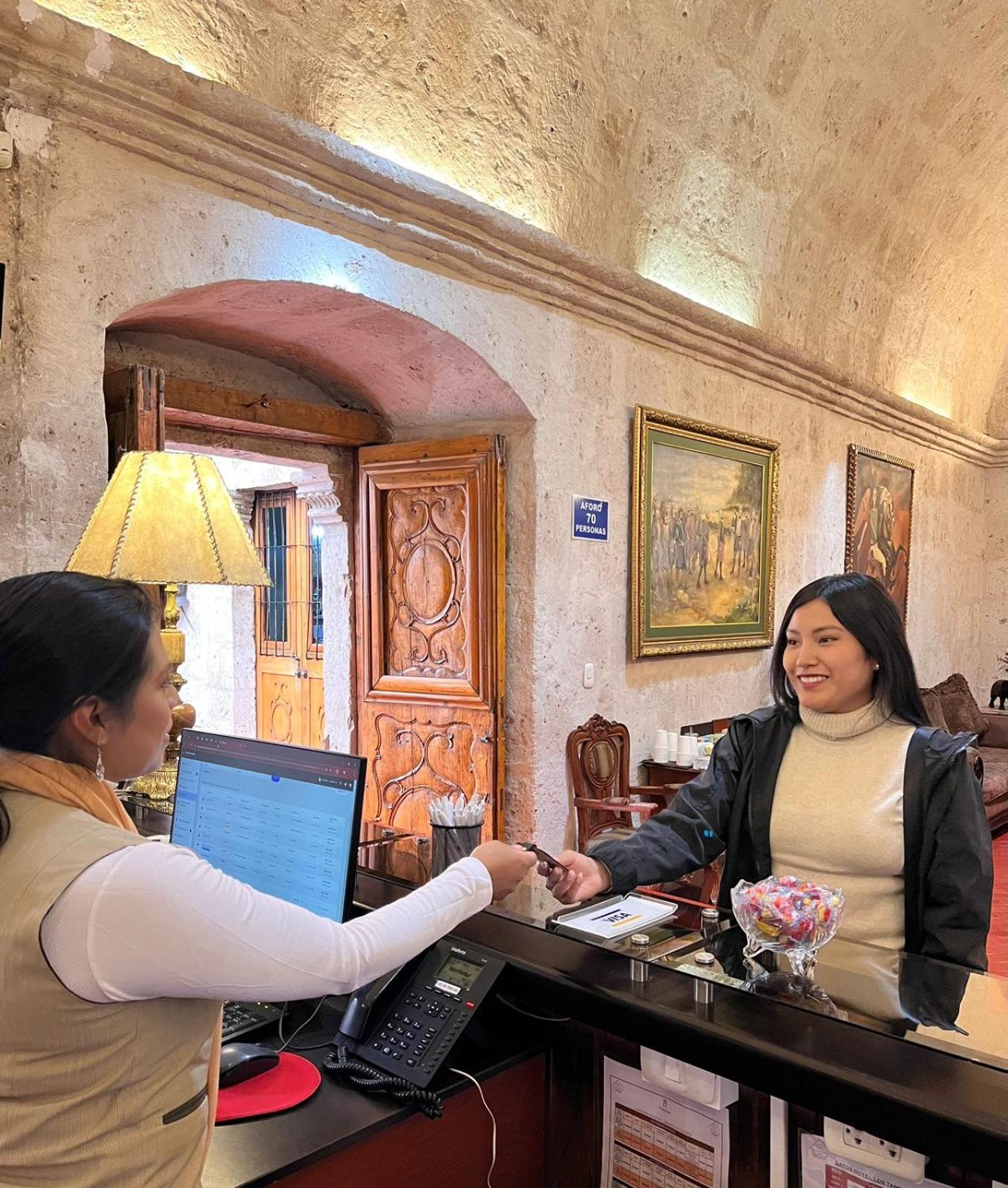 Hotel Los Tambos Colonial Arequipa Exteriör bild